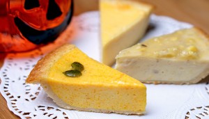 秋のチーズケーキ